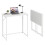 Dripex Dripex Folding Desk Foldable Small Computer Desk Writing Table for Small Place Easy Assembly, White 1