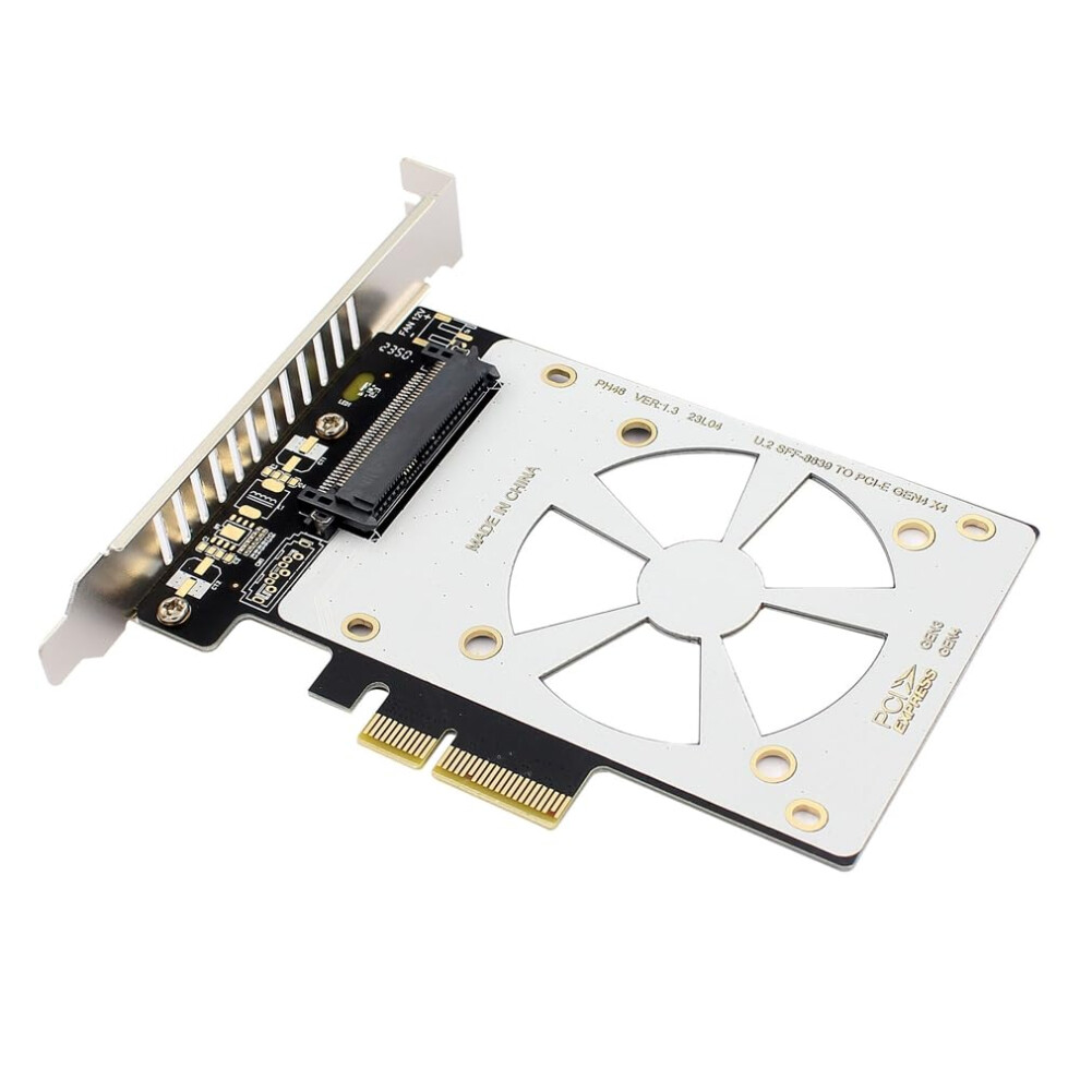U.2 Pcie Adapter Card Pcie 3.0 X4 X8 X16 To Sff8639 Nvme Ssd Converter Speed Data Transfer 9365049275811