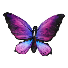 Cute Maiden Butterfly Throw Pillow Cushions-Purple Butterfly