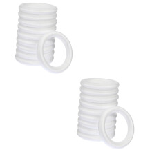 20pcs Foam Circles for Crafts DIY Painting and Decorations Lightweight Rings for Holiday Party Decor