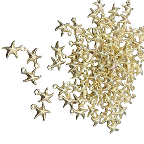 50PCS Star Fish/Conch/Shell Charm Pendant Fitting for-starfish1