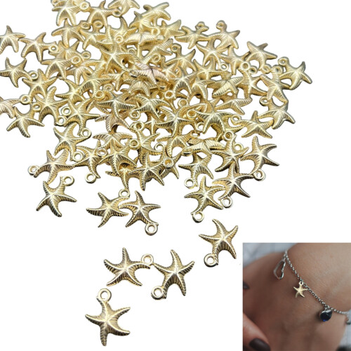 50PCS Star Fish/Conch/Shell Charm Pendant Fitting for-starfish1 2