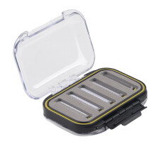 Impact Resistant Transparent Shell Fishing Tackle Storage, Silicone Seal Waterproof And Floatable, Easy Grip Foam For Secure Lure Placement, Durable C