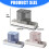 Auto Feeder Automatic Water Supply System Detachable Metal-Blue 4