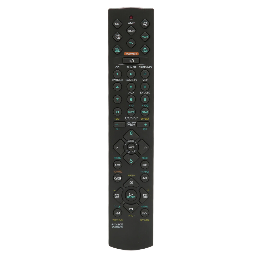 Commander Control: Professional Replacement Remote For Your Yamaha Av Receiver, Ensuring Seamless Integration With Home Theater Surround Sound Systems 9416038707032