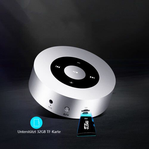 Πολυλειτουργικό φορητό ηχείο Bluetooth, ανώτερος ήχος HD, προσαρμοσμένο θερμαντικό 2