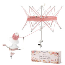 INMAKER Yarn Winder and Swift, Yarn Swift and Ball Winder Combo, Yarn Ball Winder with Swift for Crocheting