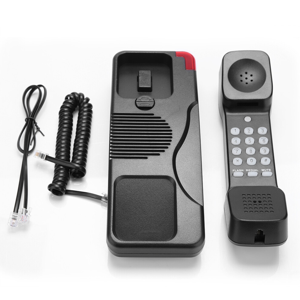 Simple Interface Corded Phone For Home Large Buttons For Seniors Landline Phone Polycarbonate Buttons Wall Mountable Phone Reliable Materials-image-OPC-PNTRKW8-NEW