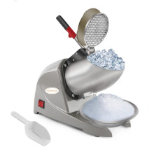 KOFOHON Ice Shaver,Electric Ice Crusher,Snow Cone Machine Maker for Home&Commercial Use,Dual Stainless Steel Blades,Double Covers,Shaved Ice Machine