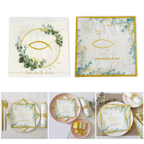Baptisms Communion Confirmation Decorative Paper-Style 2 2