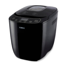 Tower T11003 2 lb Digital Bread Maker with 12 Automatic Programs, 13 Hours Delay Timer, 60 Minutes Keep Warm Function, Adjustable Crust Control,