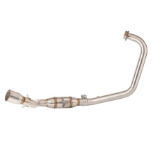 Motorcycle Exhaust Pipe for Suzuki Gixxer155 GSX150F Slip On Tailpipe Boost Acceleration Performance