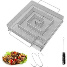 Generátor studeného kouře pro gril BBQ, příslušenství pro grilovací nástroje z nerezové oceli, udírna na pelety s více difuzními otvory,