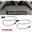 Parcel Shelf String Cord Rear Trunk Cover Strap 2 Pcs for Ford Focus MK2 Hatchback 20042011 5