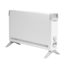 Dimplex Freestanding and wall mountable Convector with electronic thermostat Plus 7 day timer, White/Grey, 3 kW