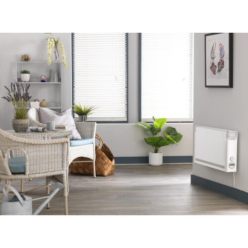 Dimplex Dimplex Freestanding and wall mountable Convector with electronic thermostat Plus 7 day timer, White/Grey, 3 kW 1