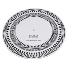 Disque de vitesse pour lecteur de disques en acrylique, diamètre 297 mm, mise à niveau du plateau tournant ajustable