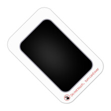 Baby Ink Pad Black Pet Footprint Ink Pad Baby Hand and-Black