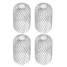 Weather Resistant Downspout Protector For Home Drainage Systems Expandable Mesh Leaf Filter Non Corrosive Aluminium Gutter Strainer Saves Time And Eff