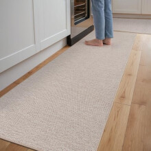 DEXI Kitchen Rug Mat Sets, Rubber Backed Long Floor Mats Non Slip Washable, 2 Pieces Carpet Runner Rugs for Hallway, Dining Room and Entrance,