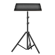 Supporto universale per apparecchiature DJ, treppiede per laptop, proiettore, stabile, multifunzionale, pieghevole, compatibile con altoparlanti