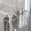 Glaciers Pattern Wall Mounted Storage Box Space Saving-Clear 7
