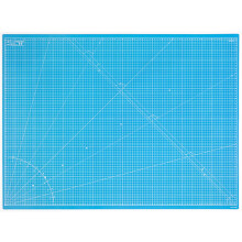 Elan A0 Cutting Mat Blue, 5-Ply Hobby Board for Crafts 120X90 CM, Extra Large Self Healing Cutting Mat A0, Extra Large Craft Board Blue