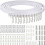Smooth Rollers Ceiling Curtain System, Curved and Foldable Rail for Quiet Operation, Ceiling Wall Mount Compatible Track for Room Divider and Shower A 2
