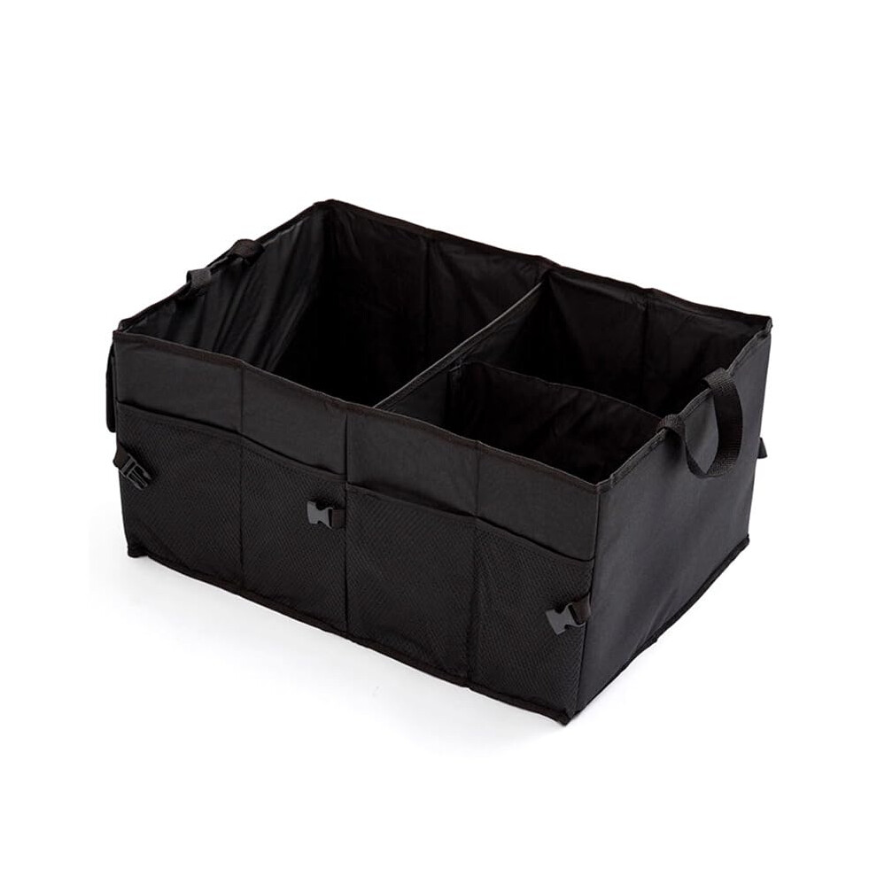 Car Boot Organiser Seat Exeo Compatible Nonslip Multicompartment Foldable Boot Bag 9365049278638