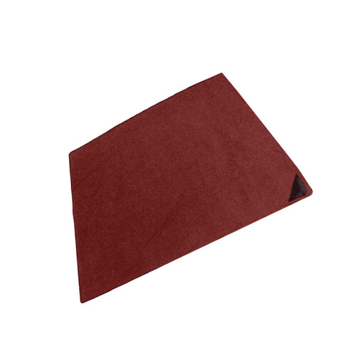 Quality Drum Carpet Drum Pad Supporting Diverses Rhythmics-Red