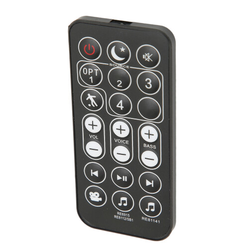 Télécommande de remplacement compatible avec les systèmes de barres de son Polk Signa et Omni, conception universelle préprogrammée, aucune 2