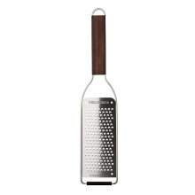 Microplane Kitchen Grater Coarse for Cheese, Carrot, Ginger, Coconut, Nuts and Horseradish with Stainless Steel Blades - Made in USA