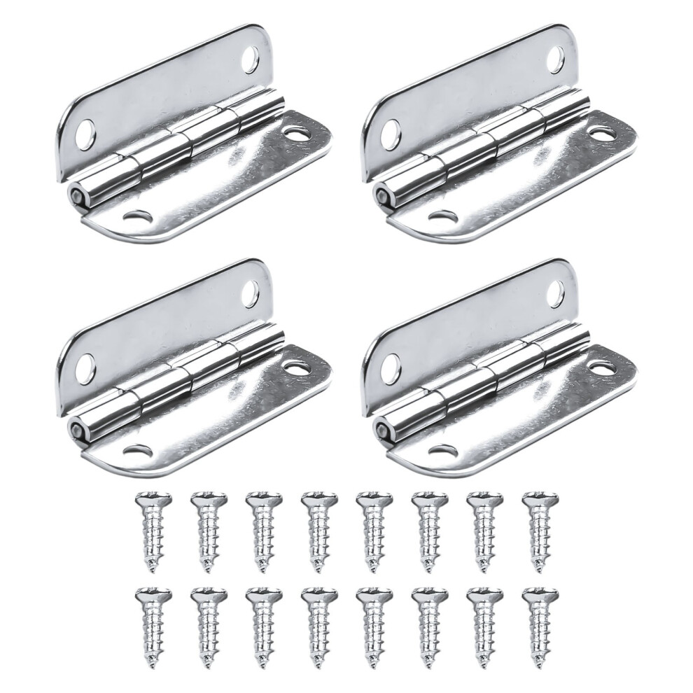 Corrosion Resistant Stainless Steel Hinges, Easy Installation With Screws, Replacement Set Durable Construction Rust Resistant, Cooler Hinges Enhanced 9198585130012