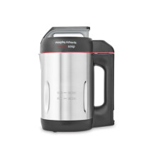 Morphy Richards Saut? & Soup Maker, 1.6L, 4 Settings, Smooth, Chunky, Juice, Blend Pause Function, Family Size, Non-Stick Coated Jug, Detachable Power