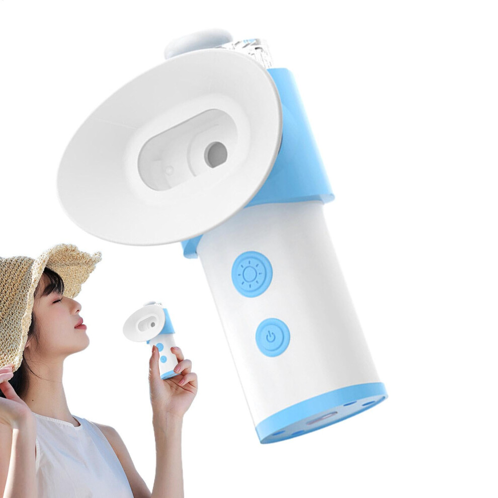 Heated Nano Eye Mist Sprayer, Rechargeable Dry Eye Humidifier, Portable Electric Misting Device, Eye Hydration Device