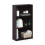 Furinno Basic 3-Tier Bookcase Storage Shelves, Dark Walnut 5