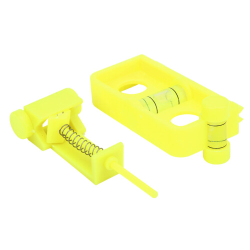 Bubble Level For Archery Hunting Bow String Level Combo Impact Resistant Plastic High Accuracy Mini Level Tool D Loop And Arrow Tuning Aid 2