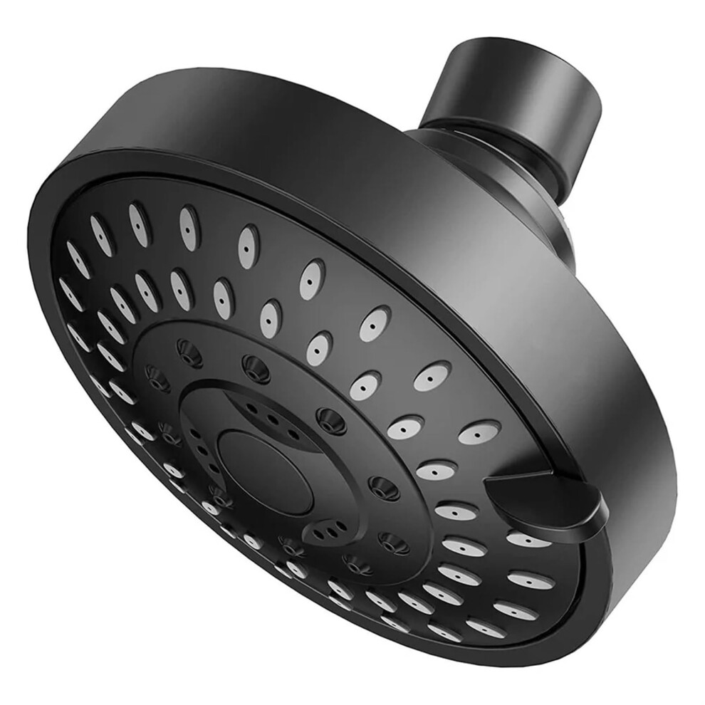 Shower Head Adjustable Pressure Watersaving Spray Rotatable Nozzle 4Inch 5 Modes Bathroom Accessories 9365049280310