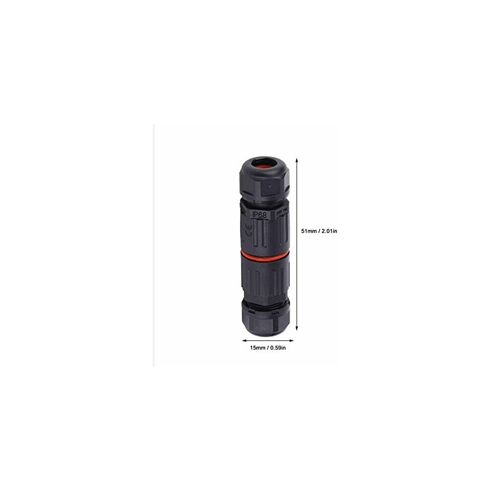 Straight Connector Junction Box For Power Supply, Waterproof Connector With Versatile Applications Ensuring Safe And Reliable Connections 9128293259965