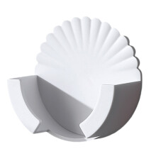 Multipurpose Coffee Handle Storage Rack Solution-shell white