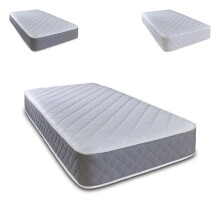 Extreme Comfort Spring Coil Diamond Grey Essentials Mattress | 2ft6 Small Single (75cm x 190cm) | Foam Free Spring Coil | Plush Feel | Cooltouch Plus