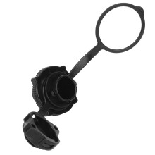 Tapón de aire espiral de repuesto para botes inflables, ABS resistente a la corrosión con junta de goma e inflado rápido para un rendimiento