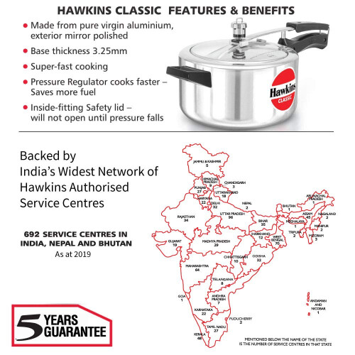 Hawkins Classic Pressure Cookers (4 Litre) 2
