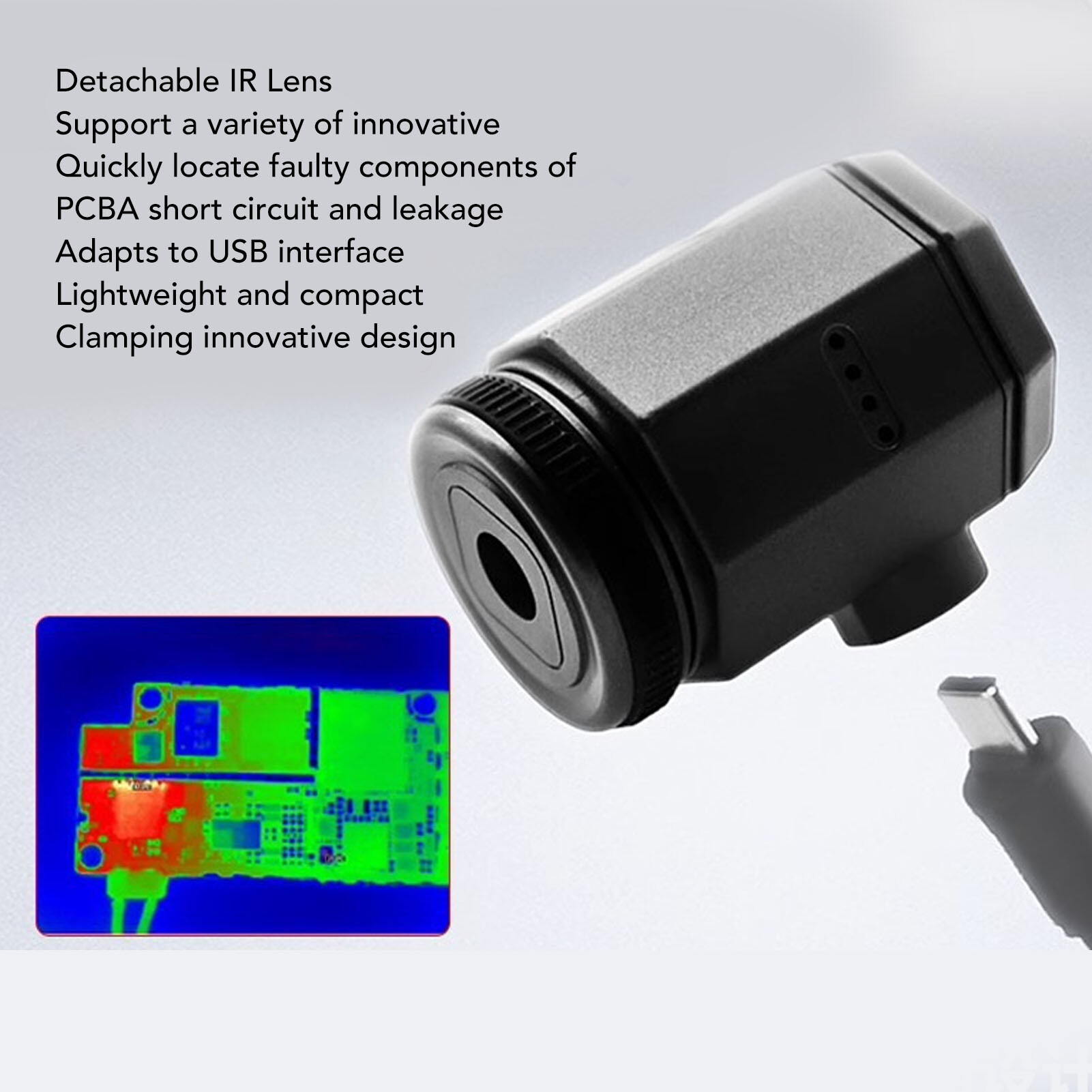 Caméra thermique infrarouge miniature détachable Haute résolution — free download