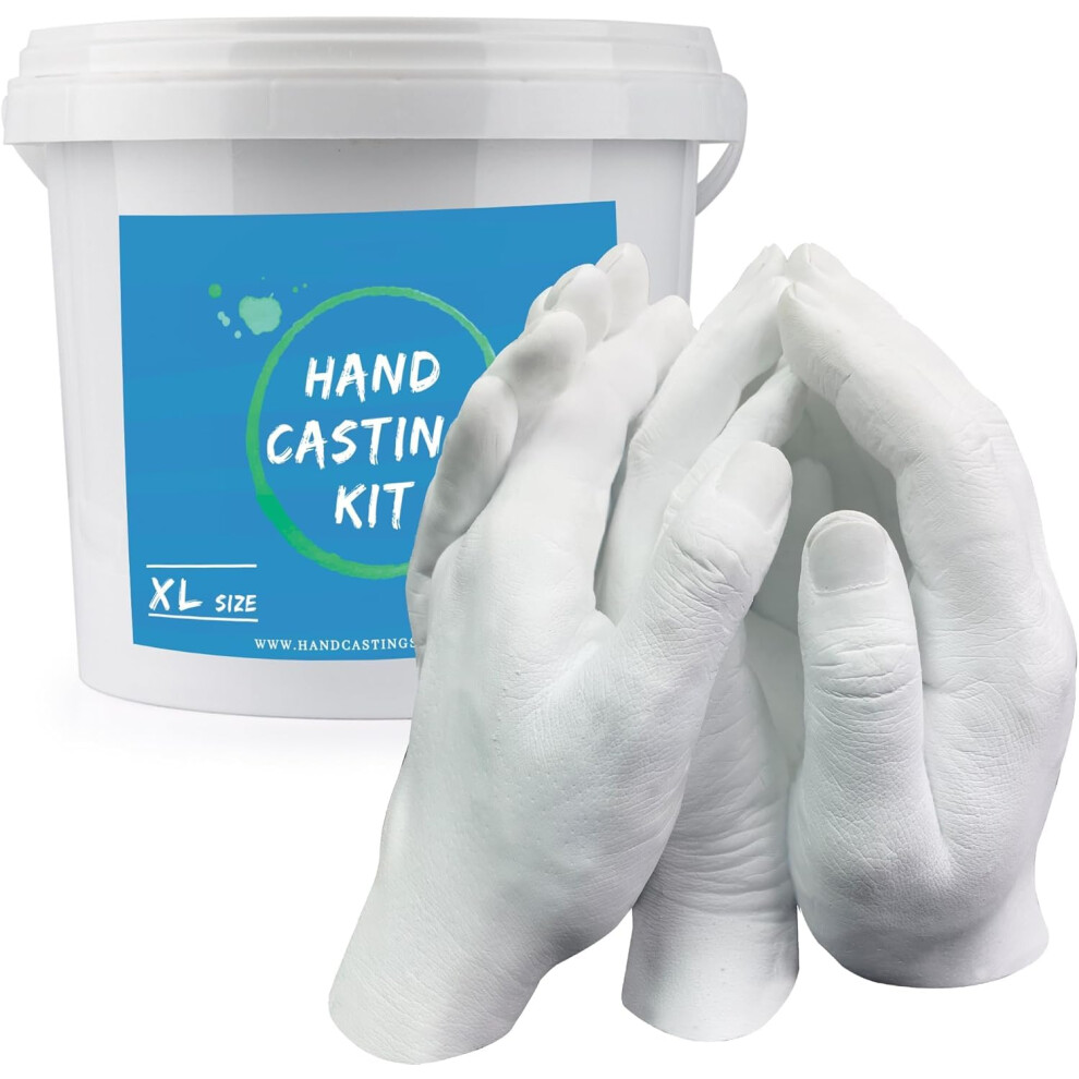 Qucship Family Hand Casting Kit Couples & Hand Molding Kit Family, Hand Mold Kit For Family By (Cast Up To 6 Hands)