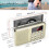 Ψηφιακό ραδιόφωνο Am Fm, Mp3Player, Συνδεσιμότητα Bluetooth, Υποστηρίζει κάρτα Micro SD, 2
