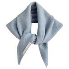 Châle en laine tricoté élégant pour intérieur et-Bleu clair