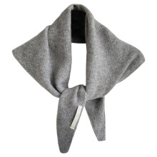 Écharpe en mélange de laine, châle pour la maison, le-Gris