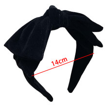 Diadema navideña tipo bandana, cómoda y elegante, diadema con orejas de conejo de color liso para mujeres y niñas, 2 unidades, adaptable a la