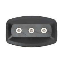 Asiento con tornillo de fijación para cubierta de barco para kayak, accesorios marinos de plástico duradero con fácil instalación y sujeción